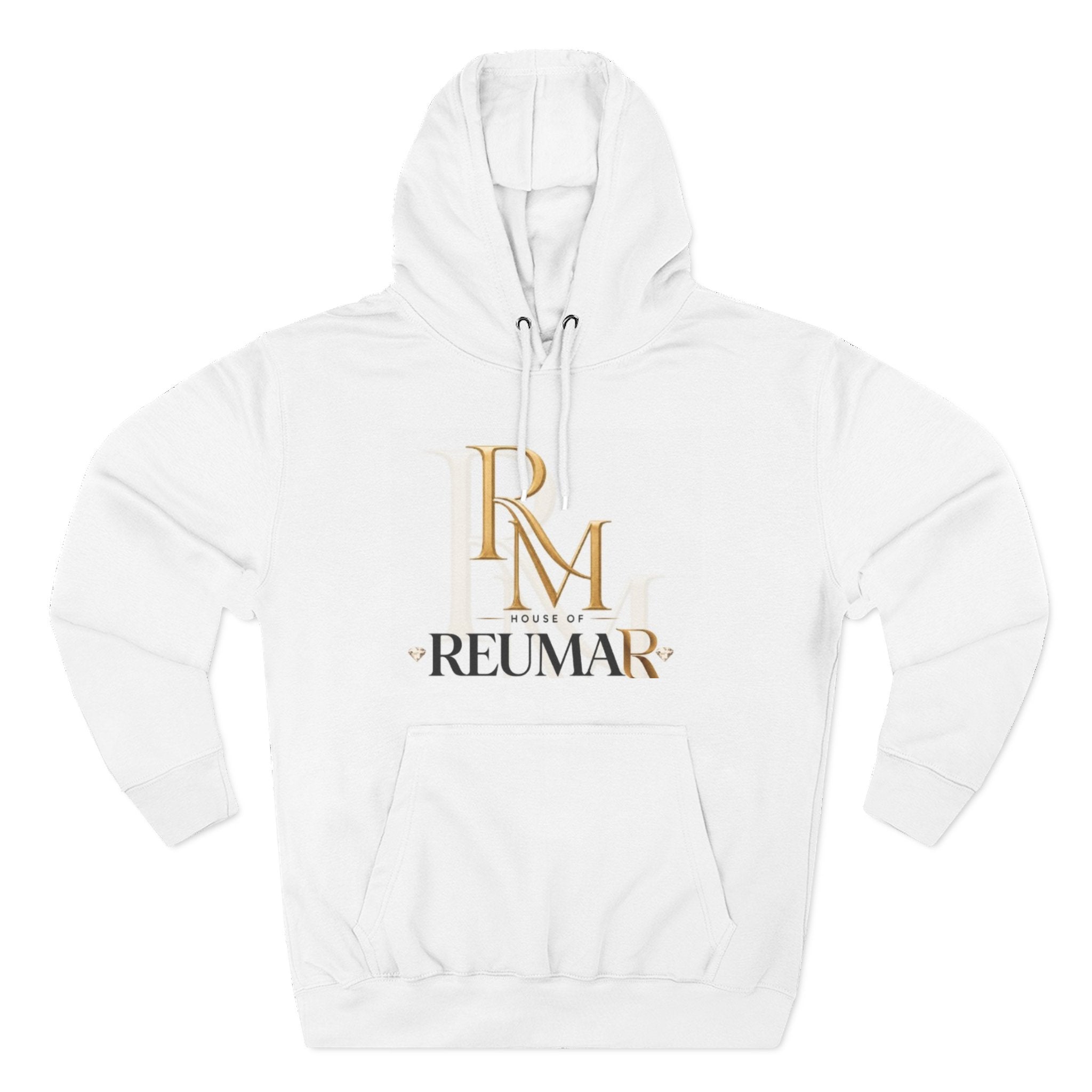 Art Lover Boutique Fleece Hoodie – 'House of Reumar' Designer Logo Pullover