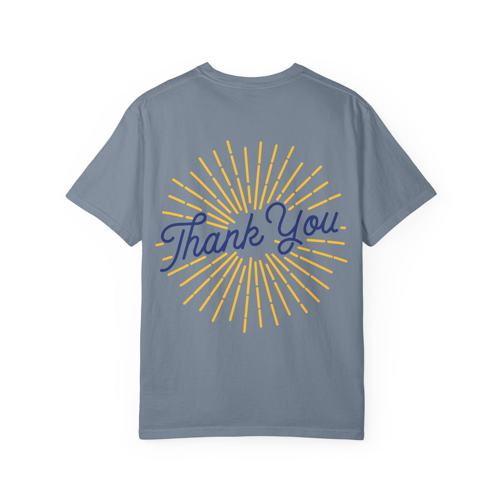 House of Reumar Logo T‑Shirt — "Thank You" Back Graphic Cotton Tee