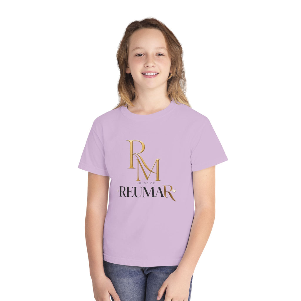 Youth Tee — Reumar Logo Front & "Thank You" Sunburst Back