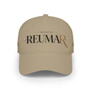 House of Reumar Red Low Profile Baseball Cap — Embroidered Logo Hat