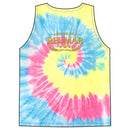 Tie-Dye Tank Top — "Endless Love" Graphic Spiral Vest