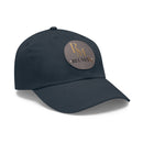 Leather Patch Dad Hat — Embossed RM REUMAN Logo Baseball Cap