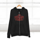 Endless Love Zip Hoodie - Romantic Crown Graphic Couples Pullover