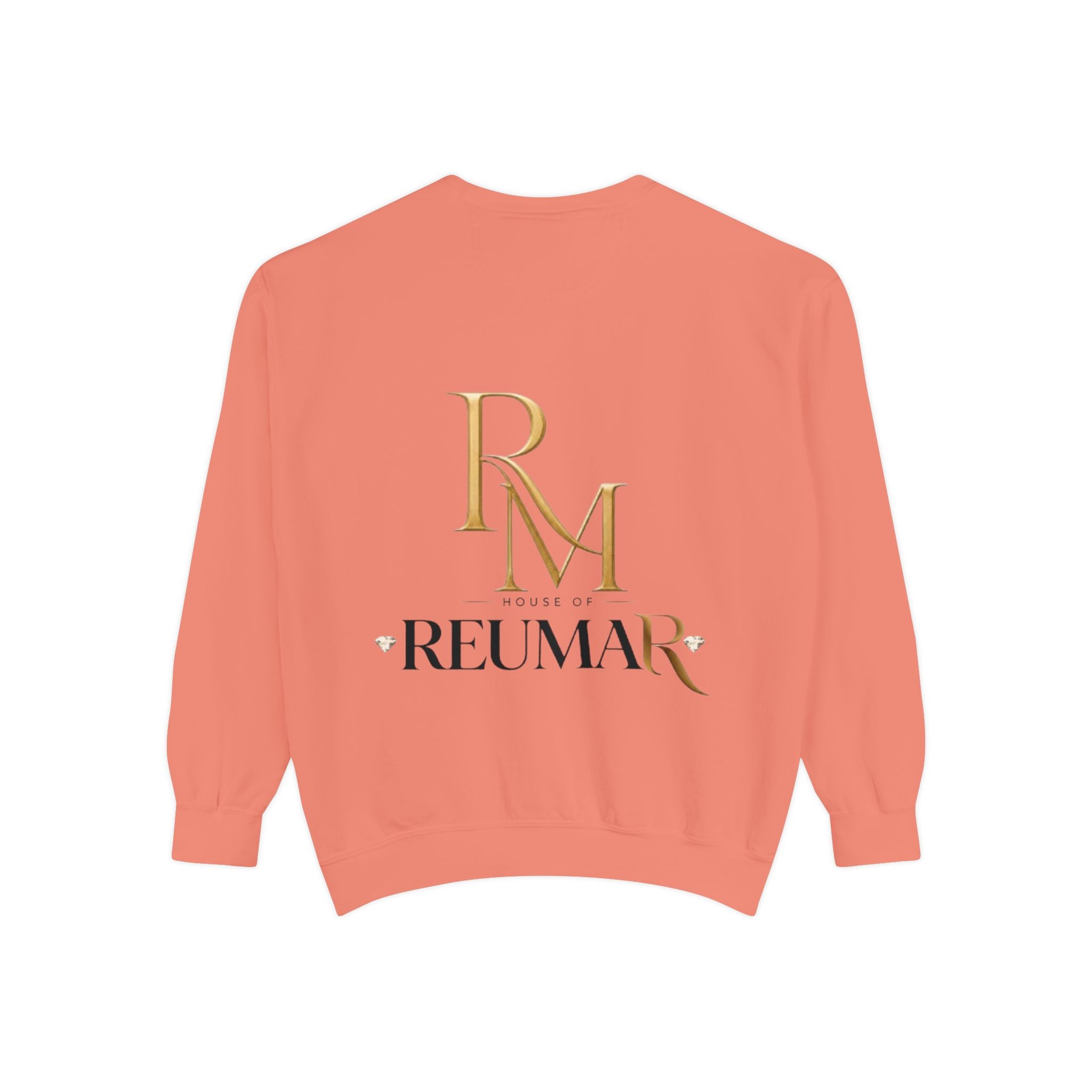 Refinement Logo Sweatshirt — "The Art of Refinement" Garment-Dyed Crewneck