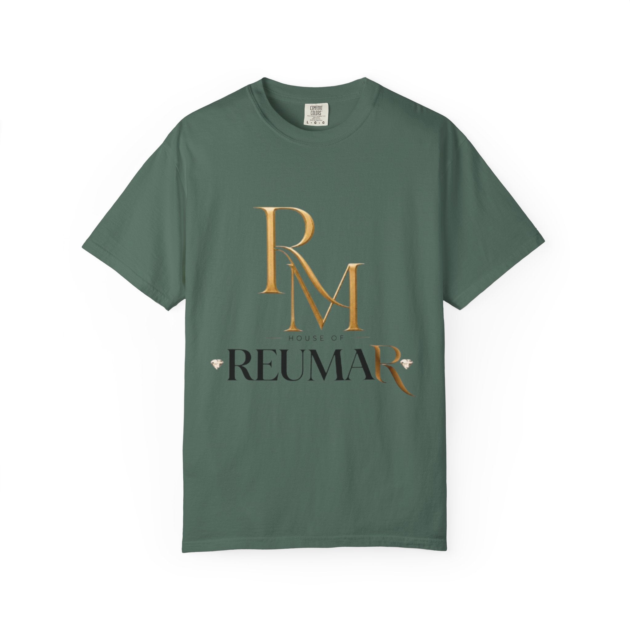 Refined Logo T-Shirt — "House of Reumar" Luxury Graphic Tee