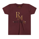 Youth Tee - Reumar Gold Monogram Front & 'art lover boutique' Back