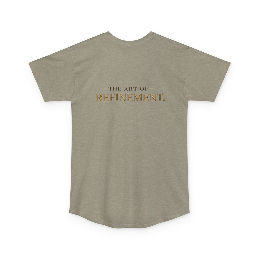 Long Body Tee — "Reumar" Logo & "The Art of Refinement" Graphic