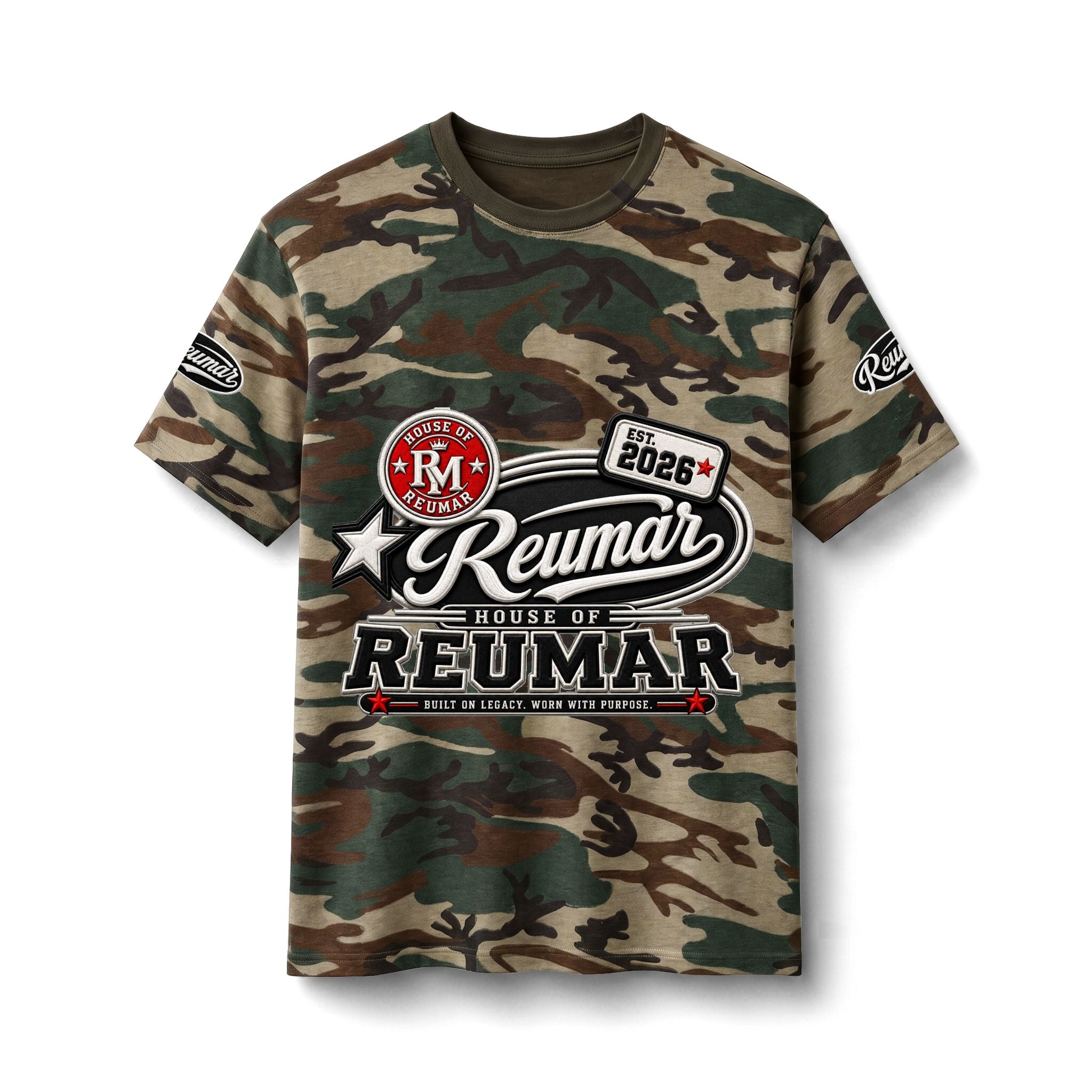 Camo Tee — Fireline Soldiers Graphic Tee
