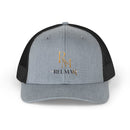 Reumar Gold Monogram Trucker Hat