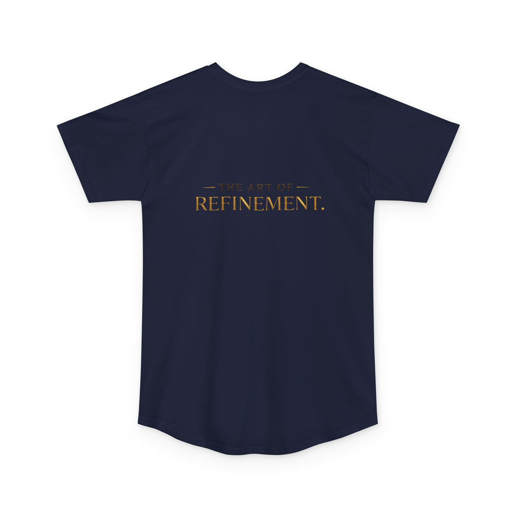 Refined Logo Tee — "Reumar" Longline Urban T‑Shirt