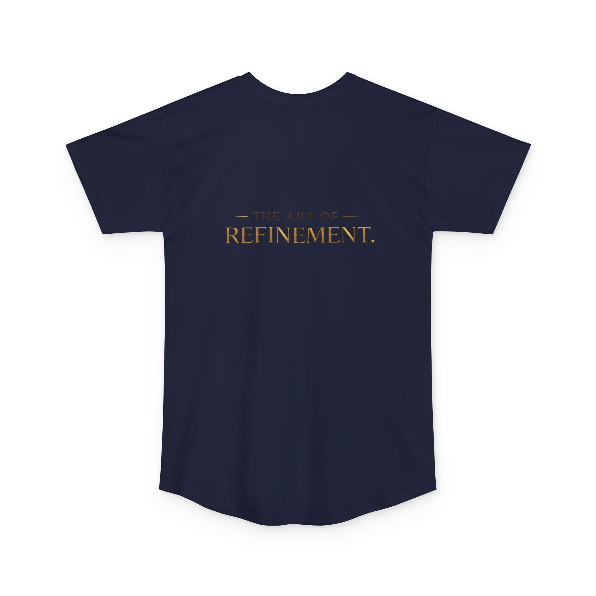 Refined Logo Tee — "Reumar" Longline Urban T‑Shirt