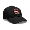 Leather Patch Dad Hat — Embossed RM REUMAN Logo Baseball Cap