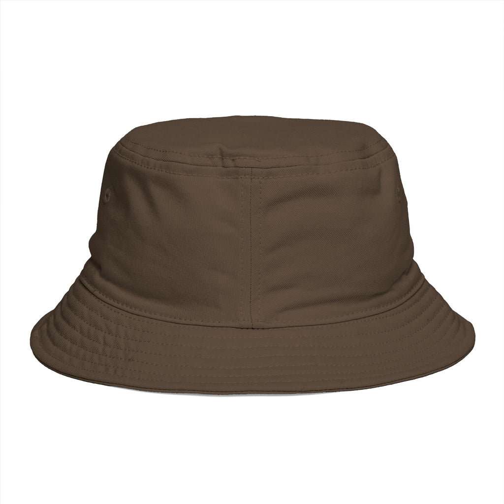 Bucket Hat — RM Reimay Gold Monogram Embroidered Logo