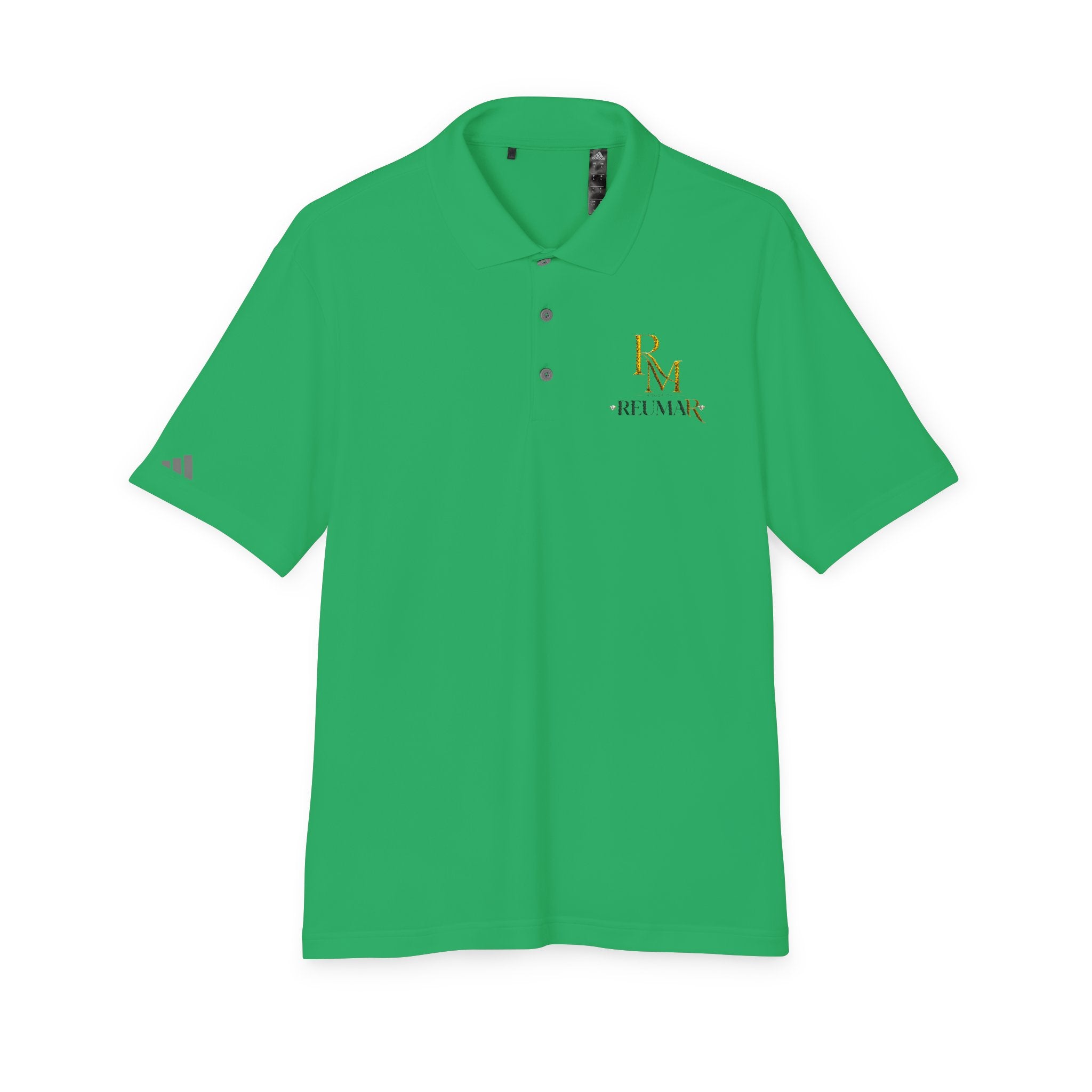 Performance Polo Shirt — RM Rose Mans Gold Logo