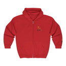 Embroidered RM Gold Crest Full-Zip Hoodie