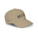 House of Reumar Red Low Profile Baseball Cap — Embroidered Logo Hat