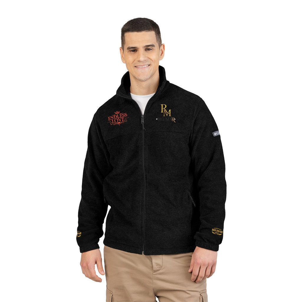Embroidered RM Monogram Fleece Jacket