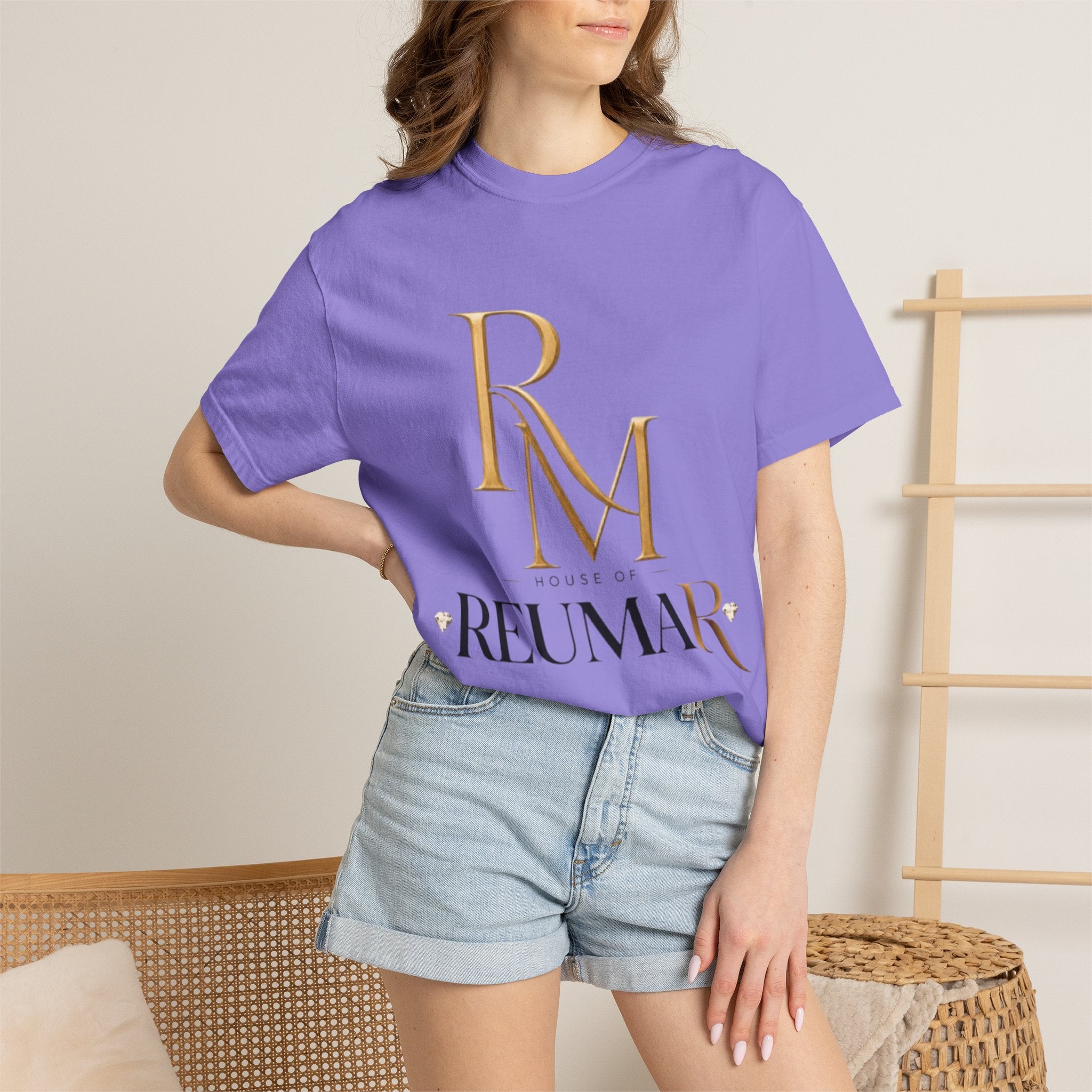 House of Reumar Logo T‑Shirt — "Thank You" Back Graphic Cotton Tee