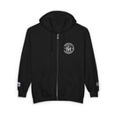 Embroidered RM Gold Crest Full-Zip Hoodie