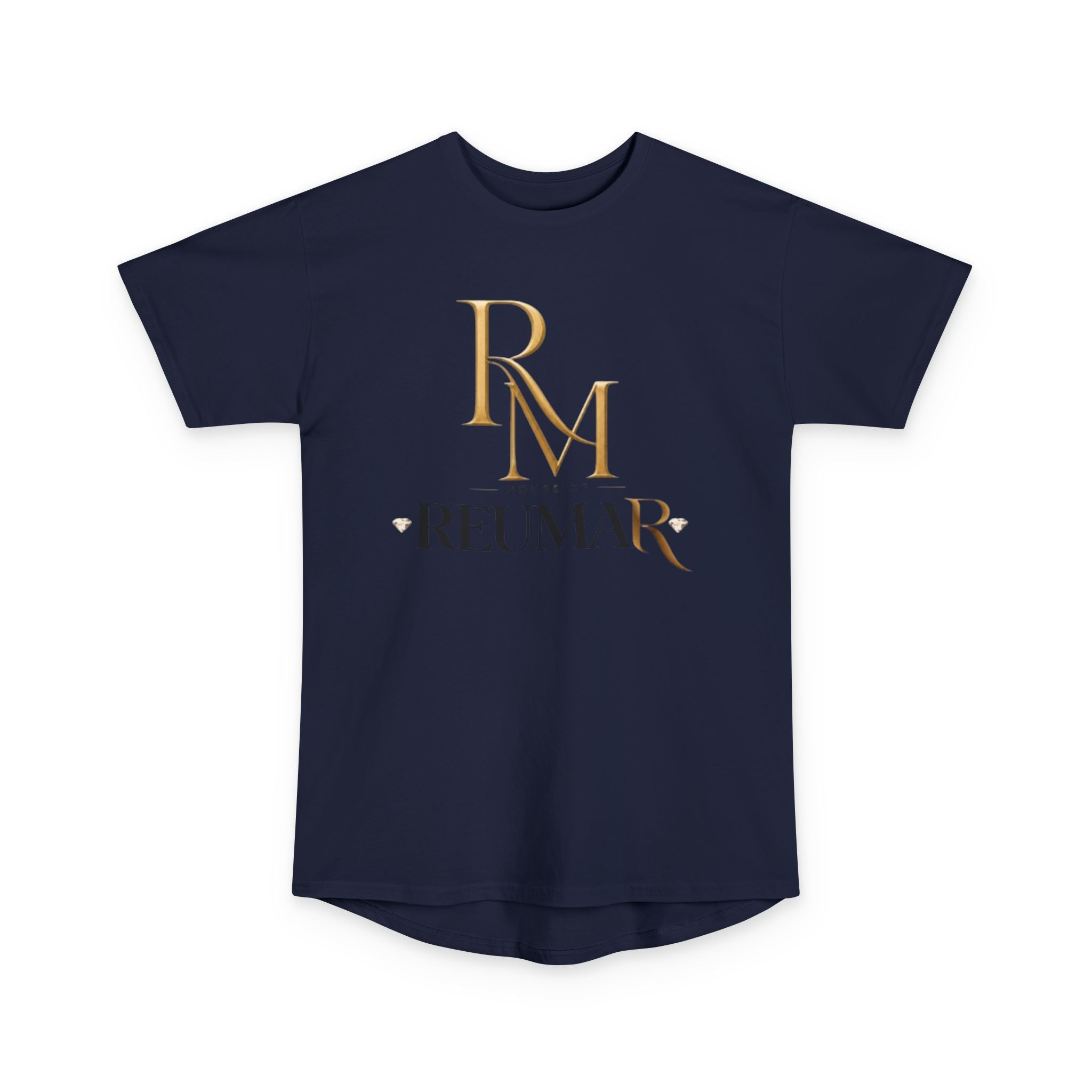 Long Body Tee — "Reumar" Logo & "The Art of Refinement" Graphic