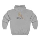 RM Reumar Gold Monogram Zip Hoodie