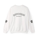 Sarcasm University Crewneck Sweatshirt — REUMAR Logo College-Style Pullover