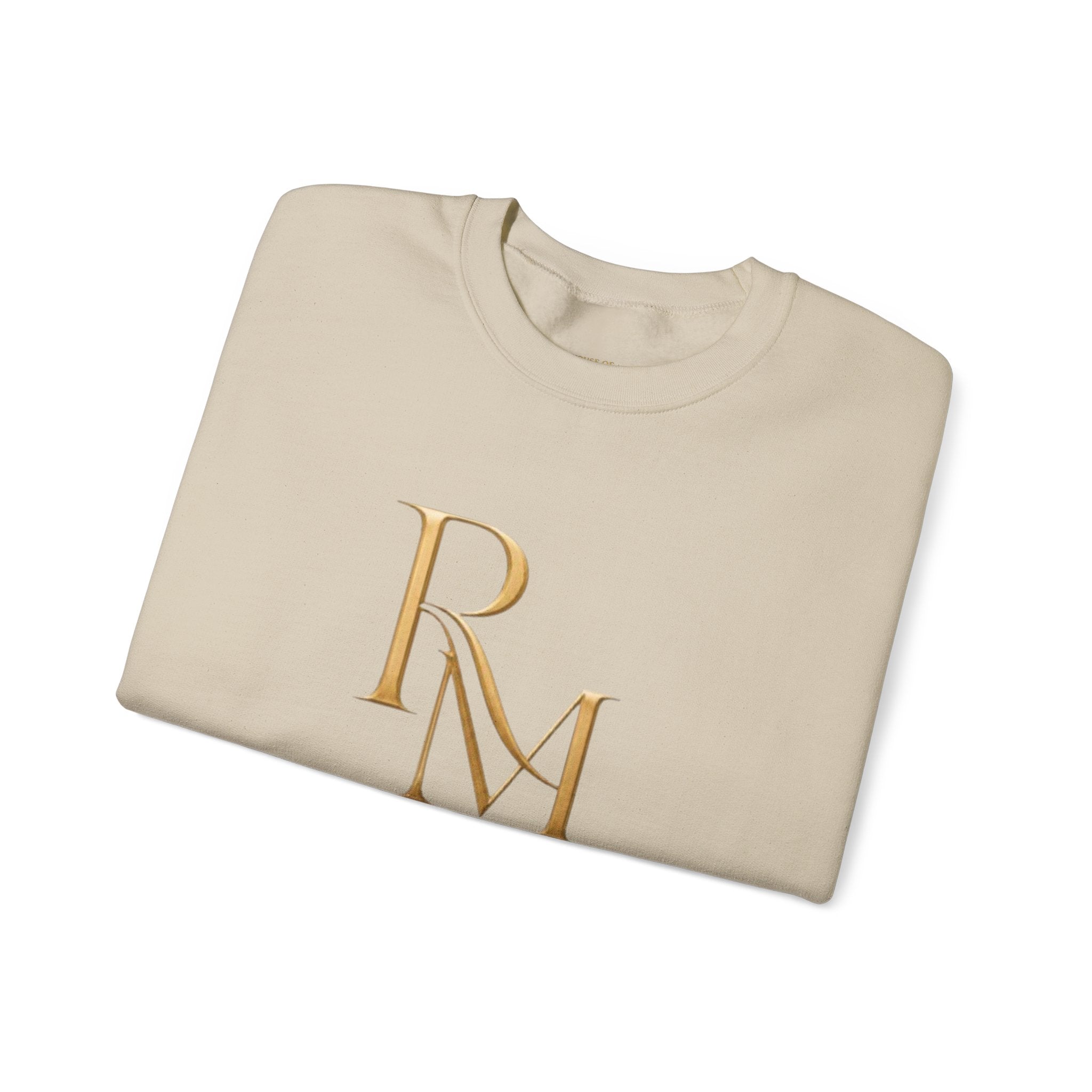 Crewneck Sweatshirt – Reumar Luxury Logo & "The Art of Refinement"
