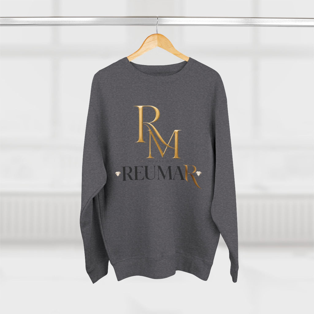 Progress Over Perfection Crewneck Sweatshirt — Reumar Monogram Casual Pullover
