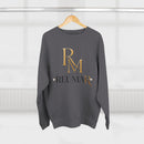 Progress Over Perfection Crewneck Sweatshirt — Reumar Monogram Casual Pullover