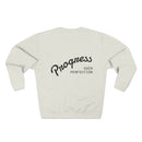 Progress Over Perfection Crewneck Sweatshirt — Reumar Monogram Casual Pullover