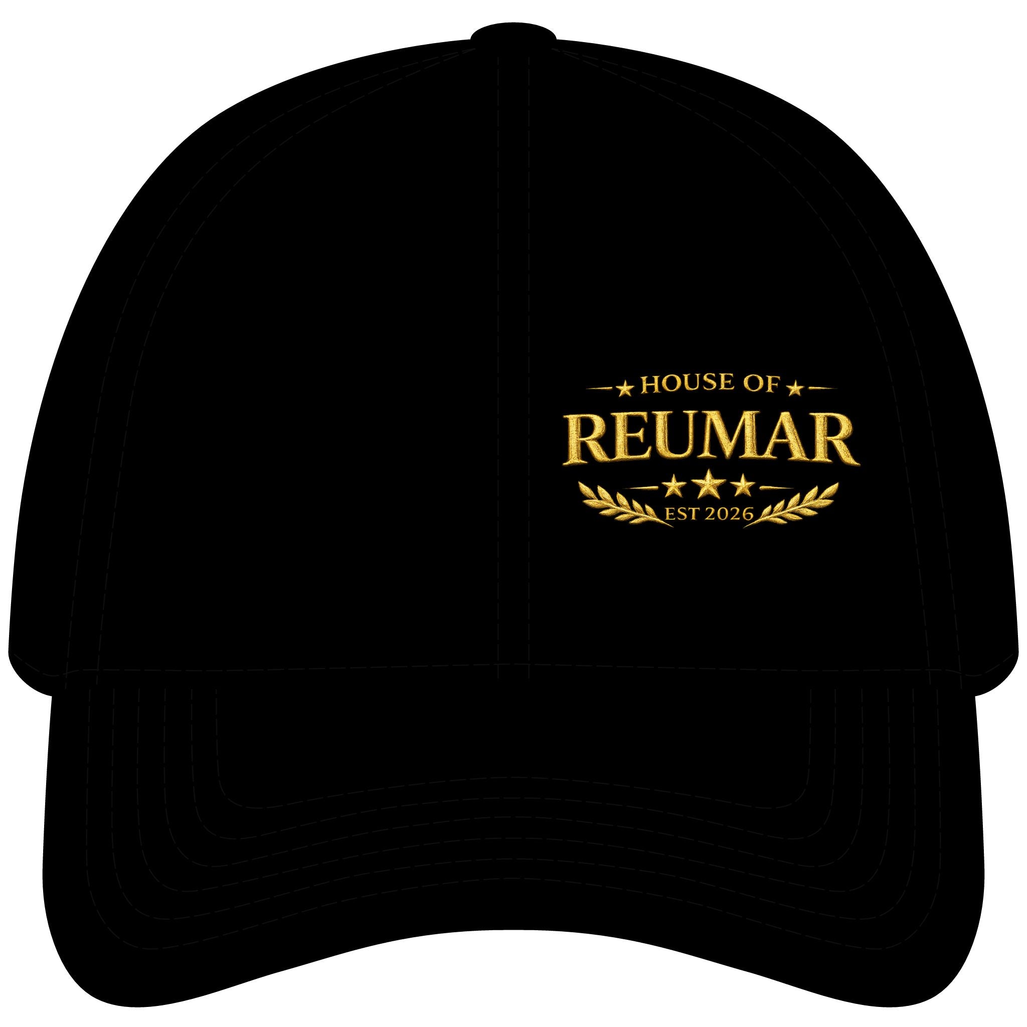 Classic Structured Six-Panel Baseball Cap — Adjustable Everyday Hat