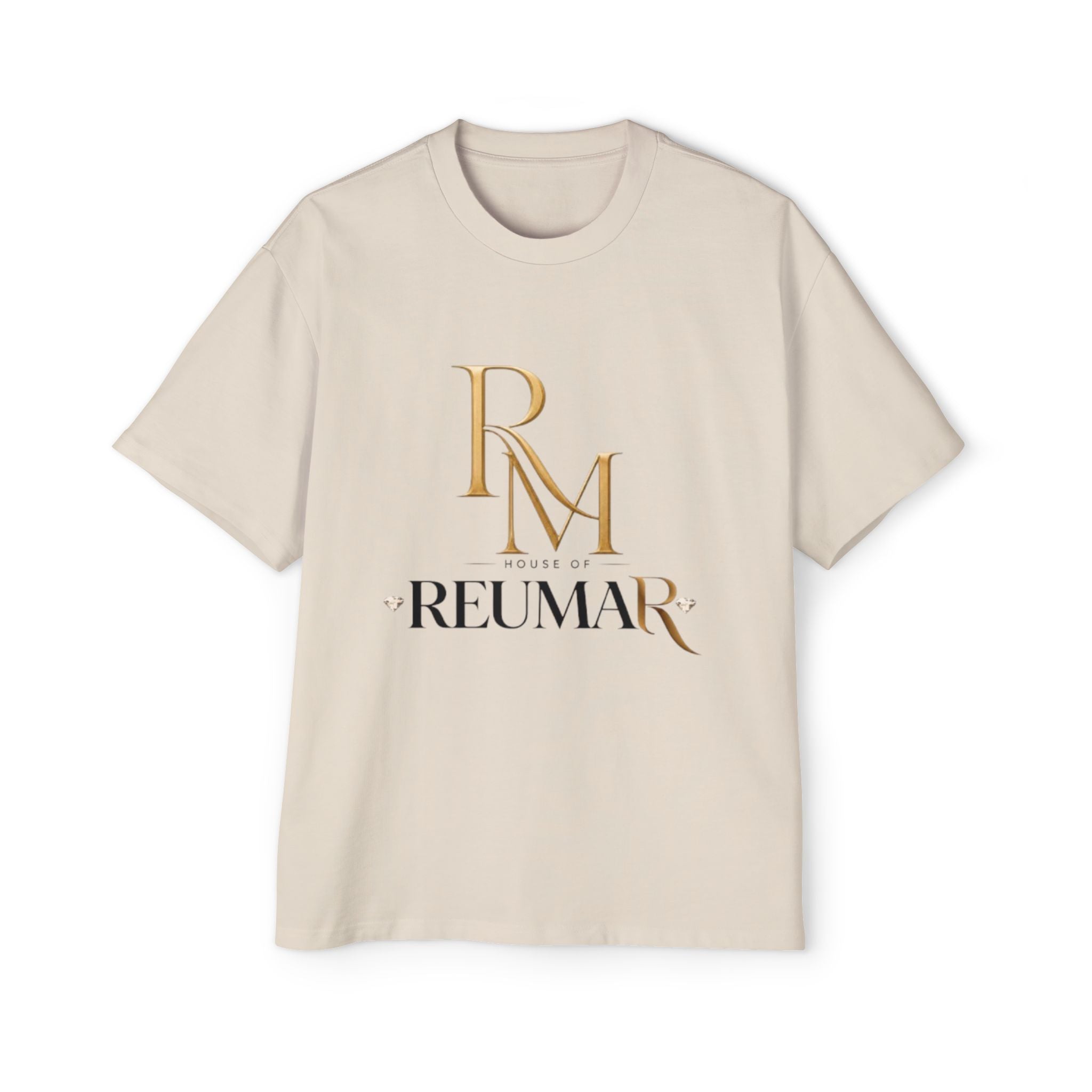 T-Shirt — REUMAR Monogram & “The Art of Refinement” Luxury Graphic Tee