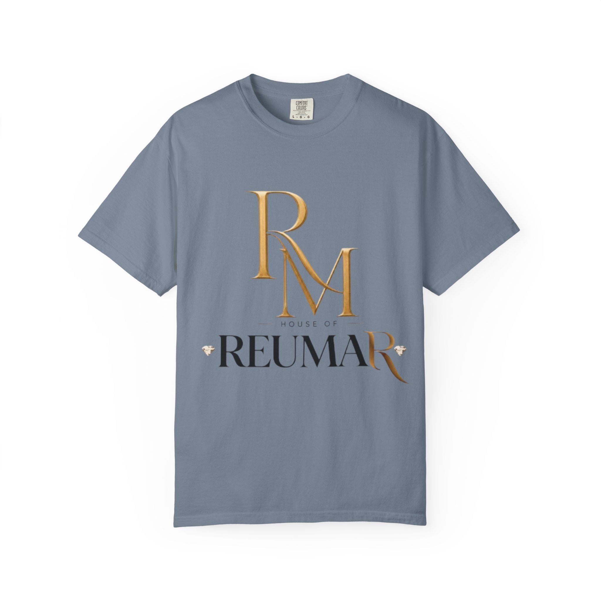 House of Reumar 'RM' Logo T‑Shirt — The Art of Refinement Crew Tee