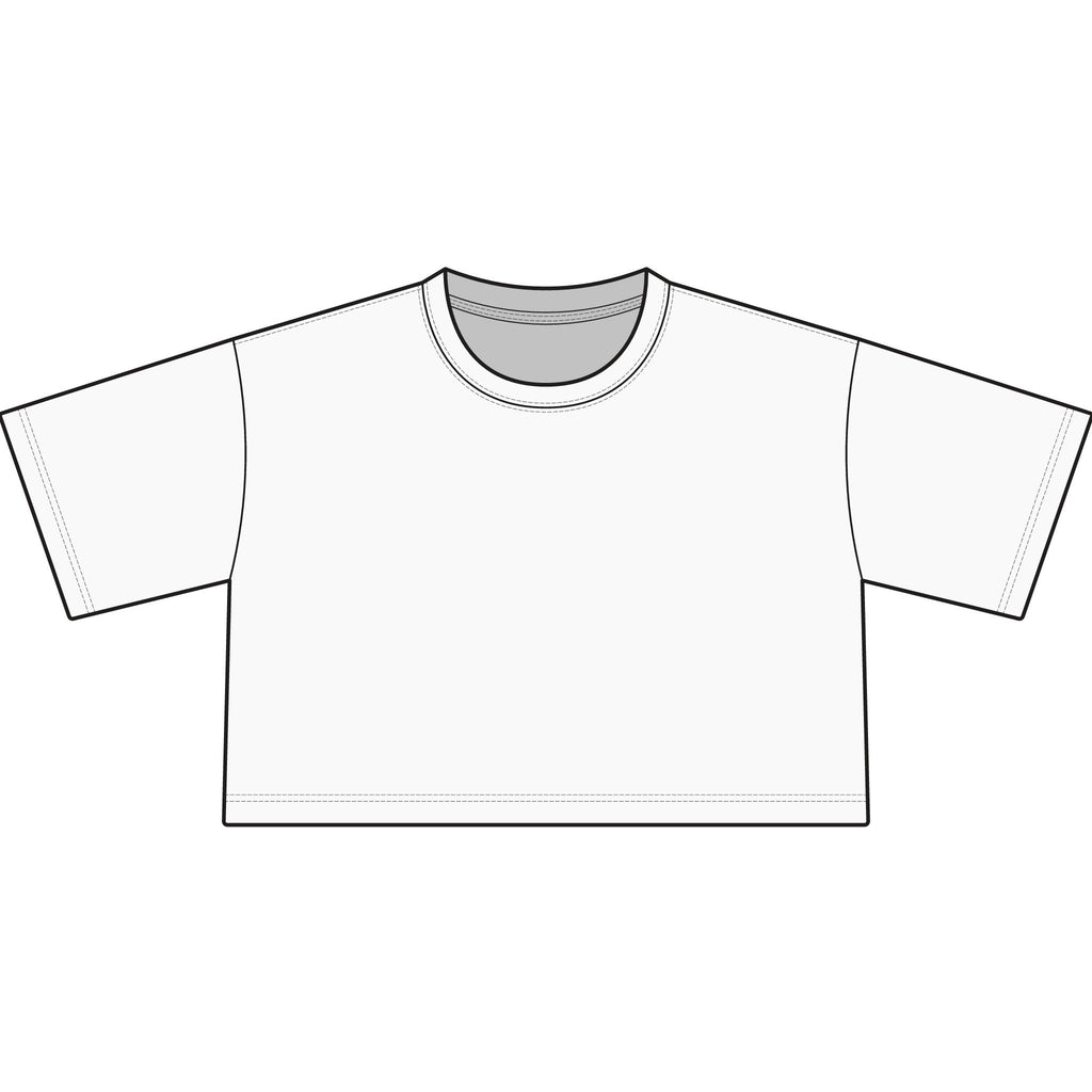 Reumar Monogram Cropped Tee