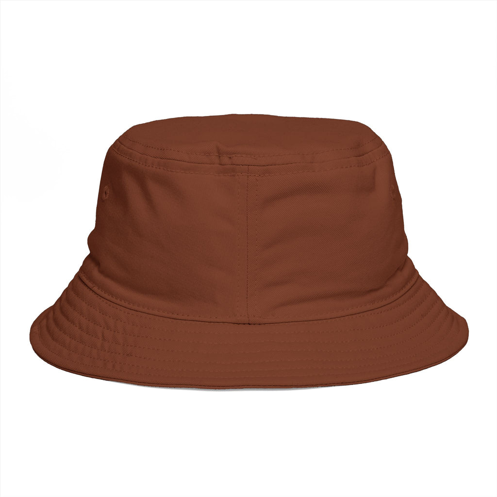 Bucket Hat — RM Reimay Gold Monogram Embroidered Logo