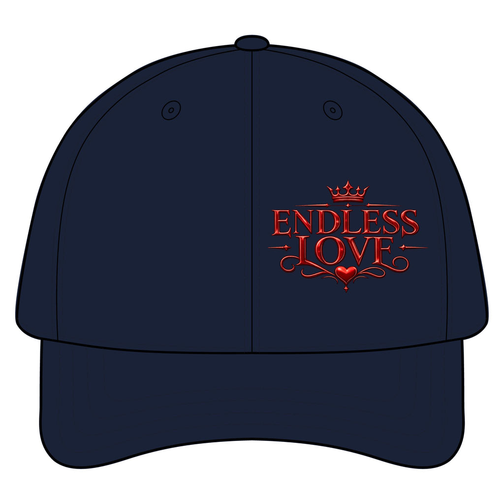 Endless Love Cap — Embroidered Romantic Twill Baseball Hat