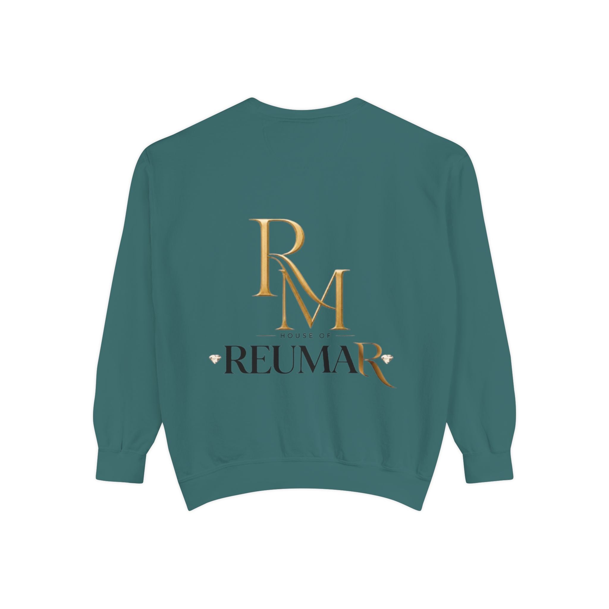 Refinement Logo Sweatshirt — "The Art of Refinement" Garment-Dyed Crewneck