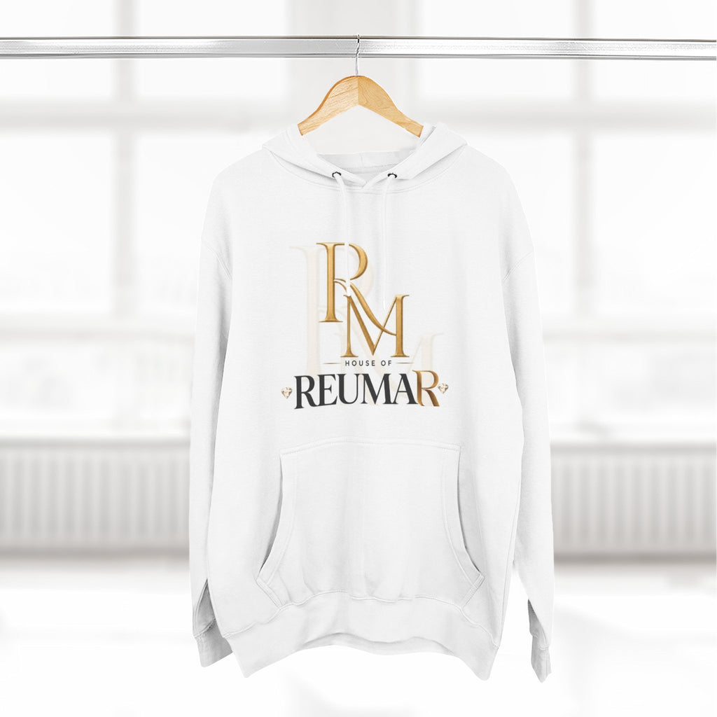 Art Lover Boutique Fleece Hoodie – 'House of Reumar' Designer Logo Pullover