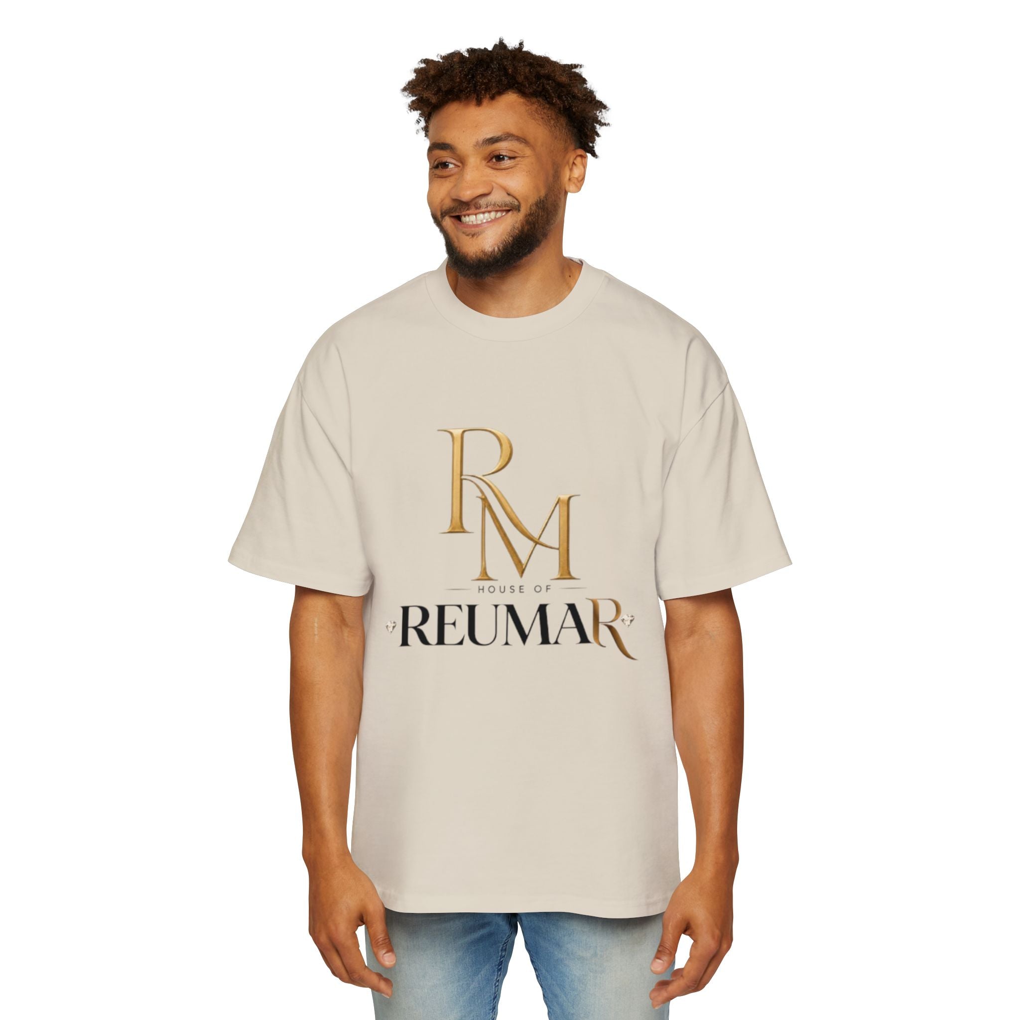 T-Shirt — REUMAR Monogram & “The Art of Refinement” Luxury Graphic Tee