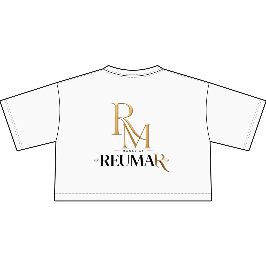 Reumar Monogram Cropped Tee