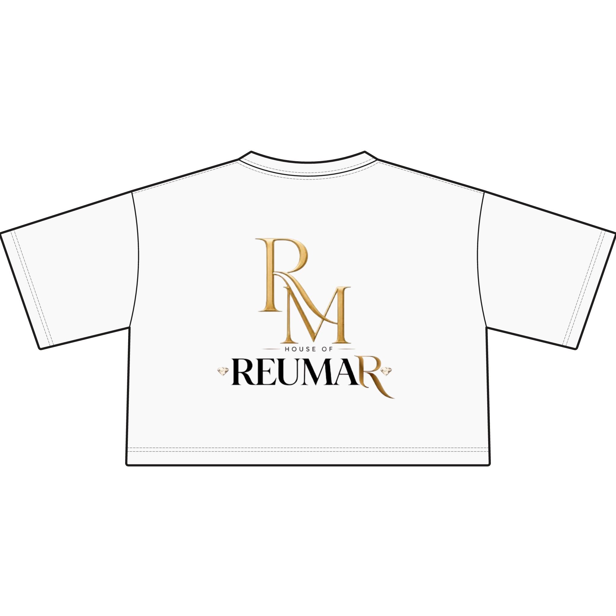 Reumar Monogram Cropped Tee