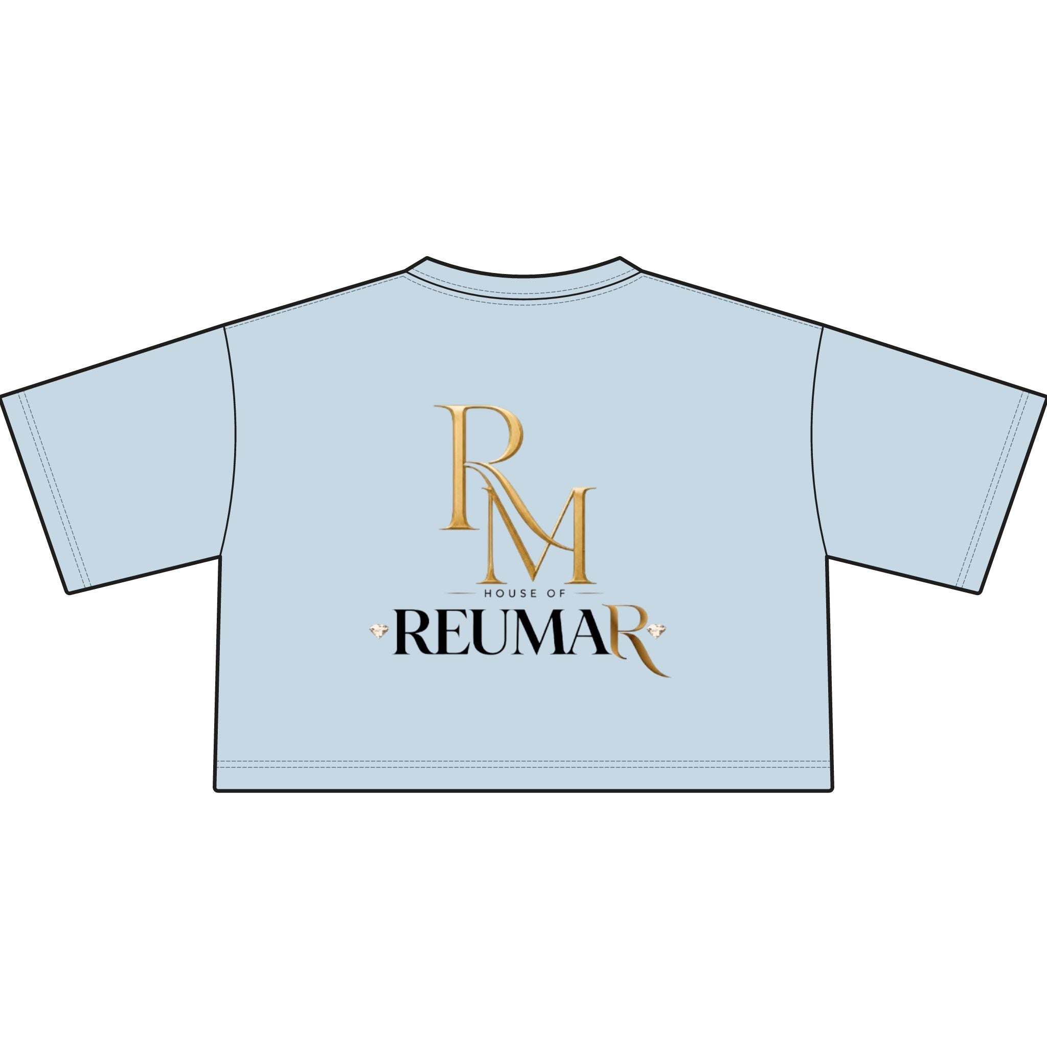 Reumar Monogram Cropped Tee