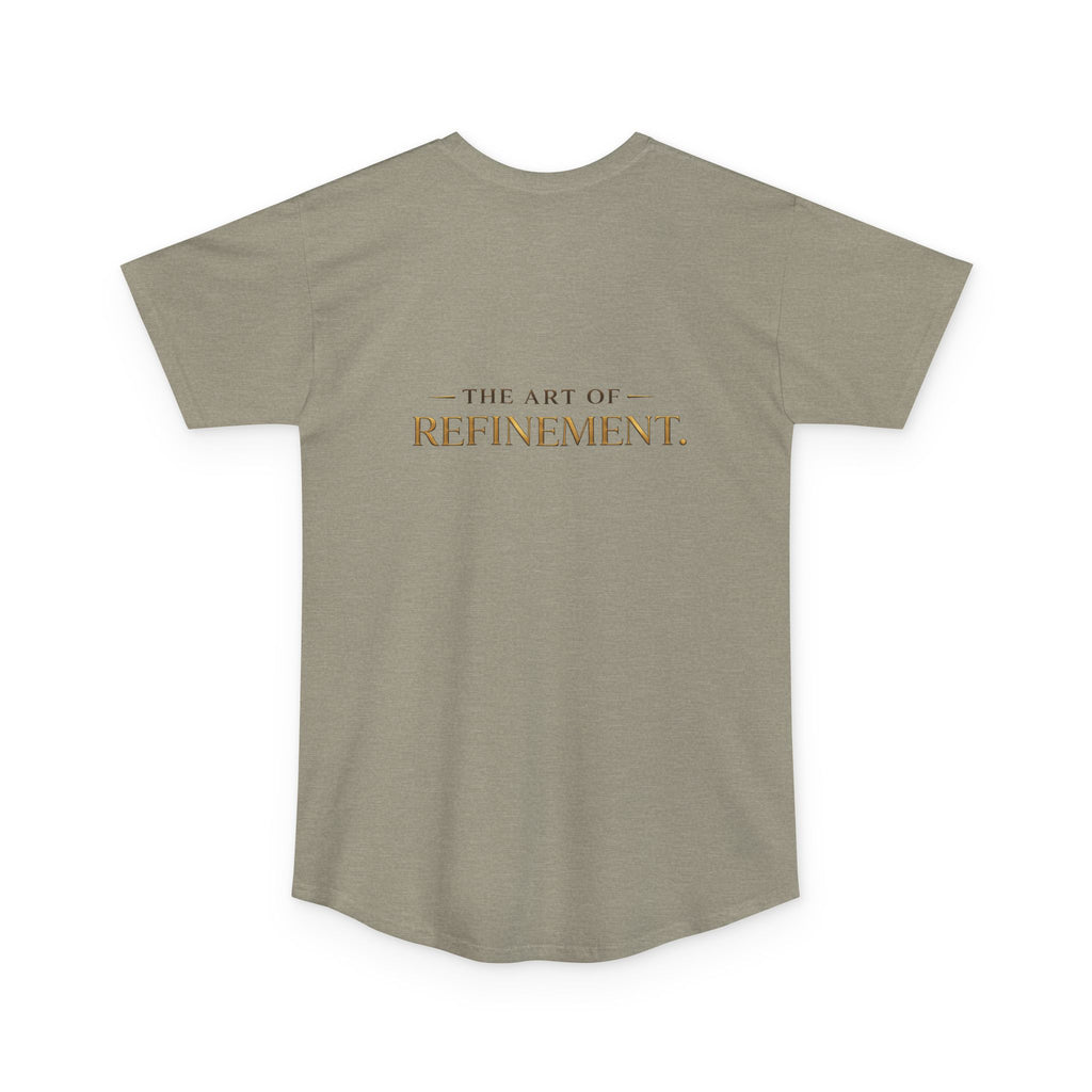 Refined Logo Tee — "Reumar" Longline Urban T‑Shirt