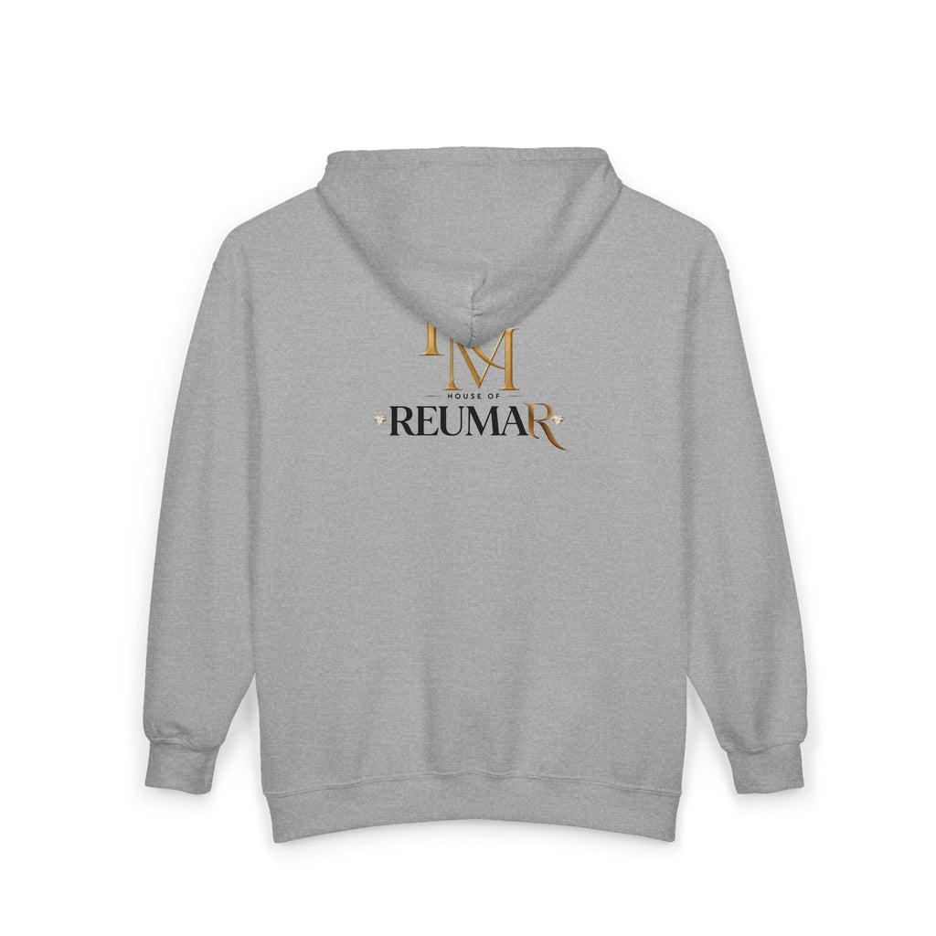 RM Reumar Gold Monogram Zip Hoodie