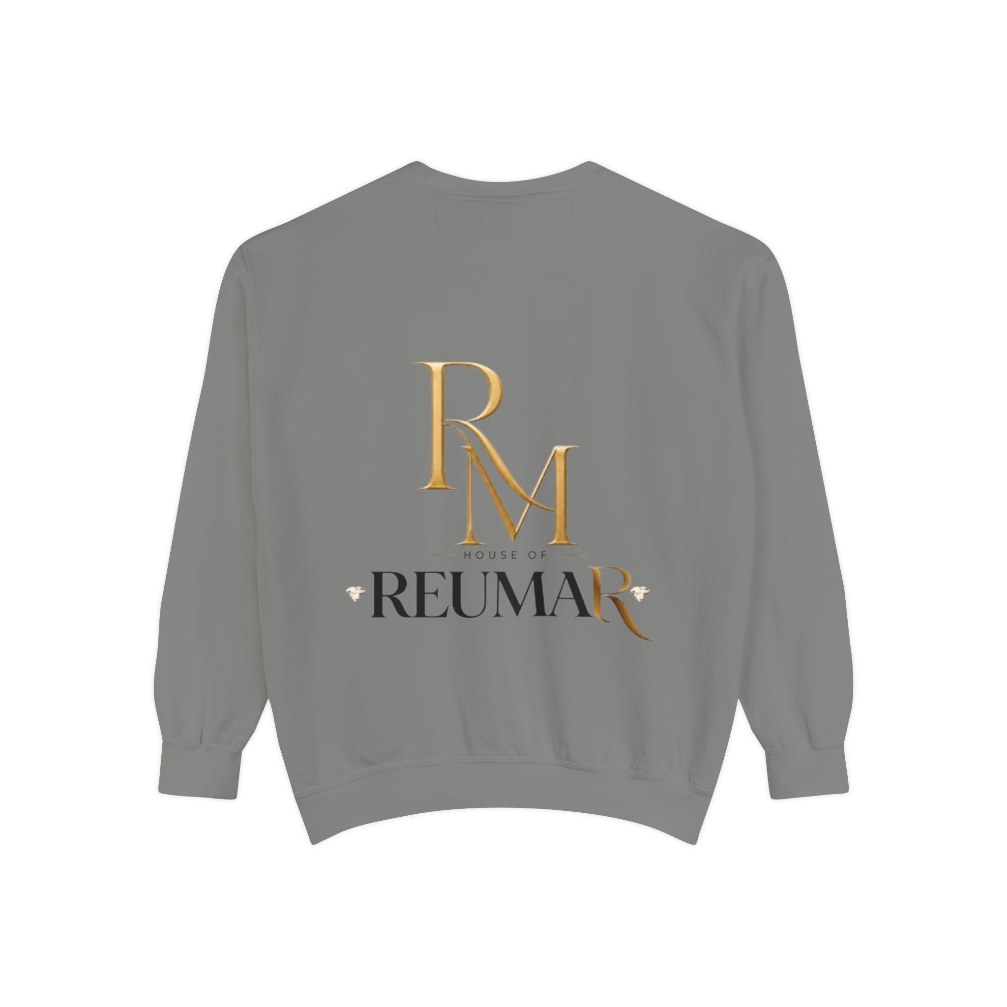 Refinement Logo Sweatshirt — "The Art of Refinement" Garment-Dyed Crewneck