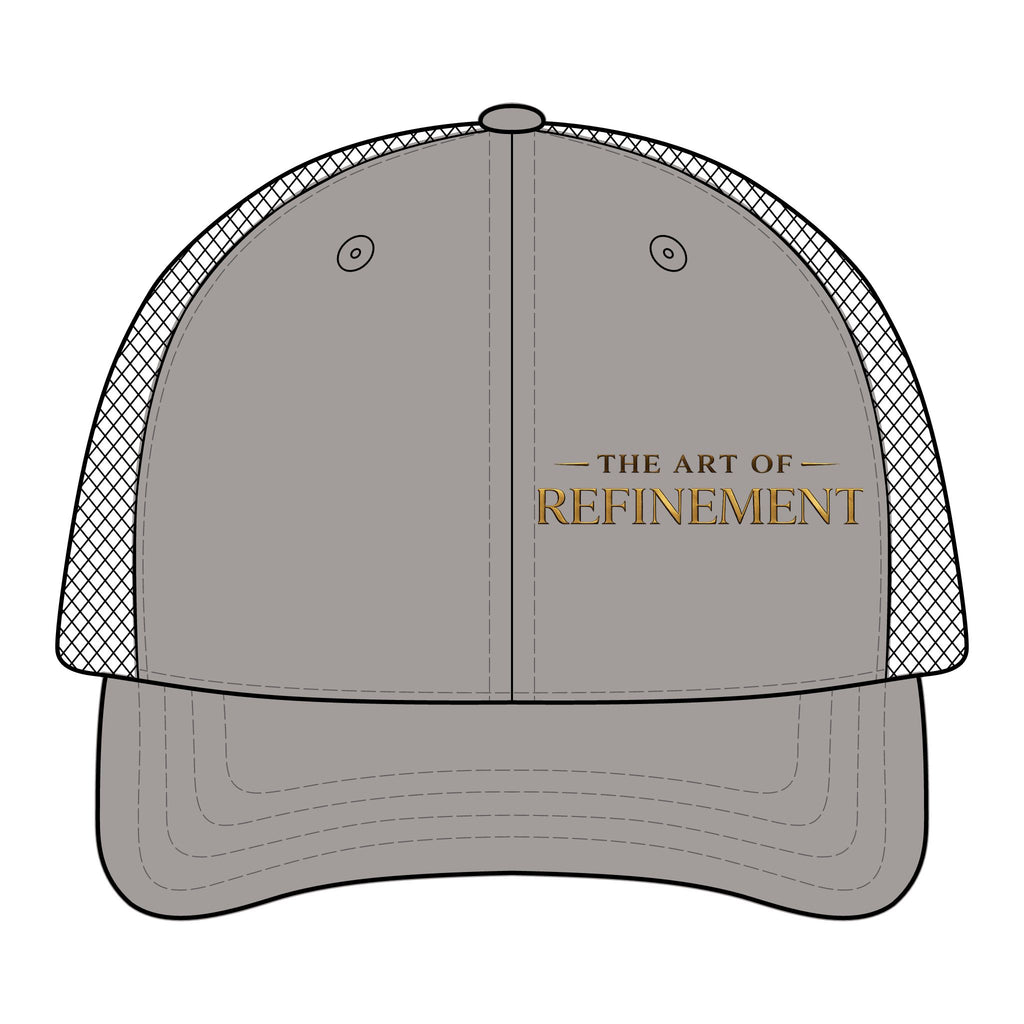 Trucker Cap — 'The Art of Refinement' Mesh Back Flexfit