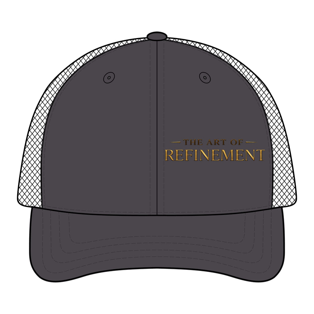 Trucker Cap — 'The Art of Refinement' Mesh Back Flexfit