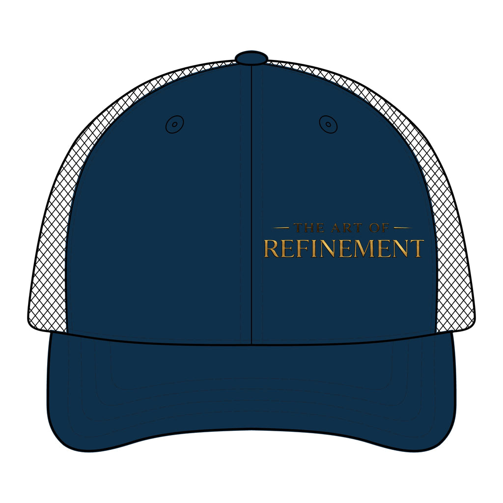 Trucker Cap — 'The Art of Refinement' Mesh Back Flexfit