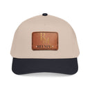 Leather Patch Baseball Cap - Monogram RM Reumay