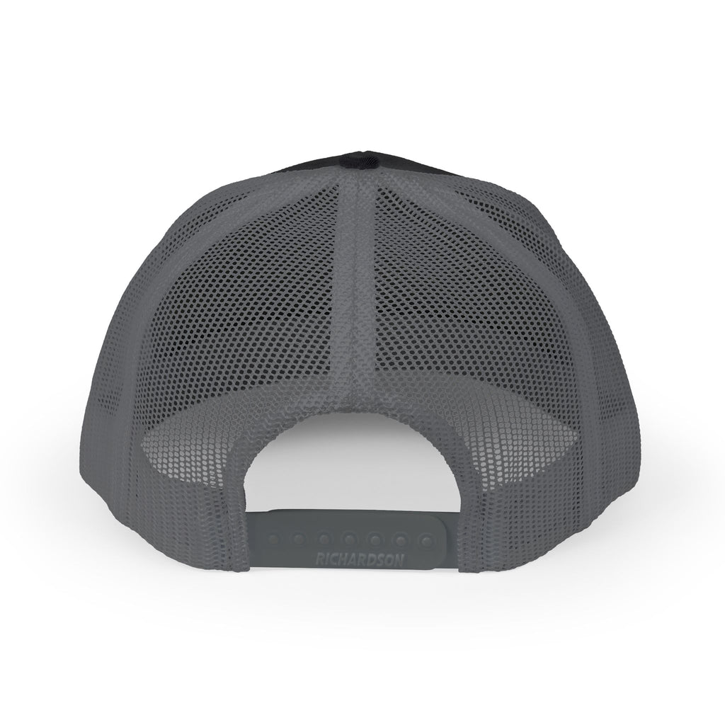 Reumar Gold Monogram Trucker Cap